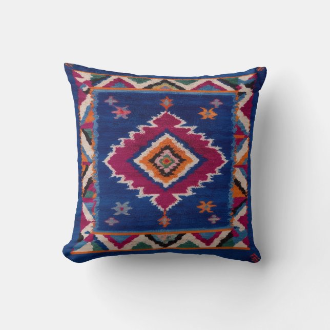 Blue Kilim Kussens Canada: de perfecte cultuur (Voorkant)