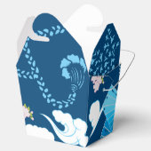Blue Kimono Favor Box Bedankdoosjes (Geopend)
