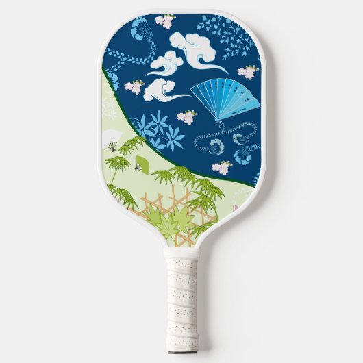 Blue Kimono Pickleball Paddle (Voorkant)