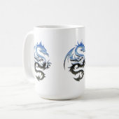 Blue King Dragon Koffiemok (Voorkant links)