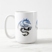 Blue King Dragon Koffiemok (Links)