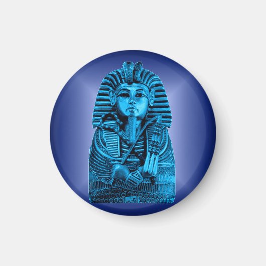 Blue King Tut #2 Magneet (Voorkant)