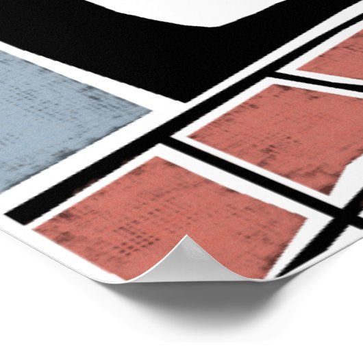 Blue Kitchen Poster (Hoek)