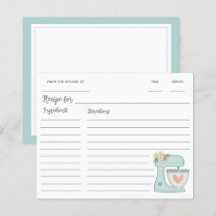 Blue Kitchen stand Mixer Recipe