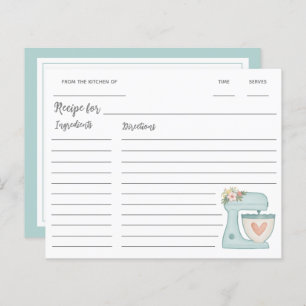 Blue Kitchen stand Mixer Recipe