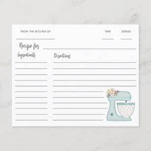 Blue Kitchen stand Mixer Recipe