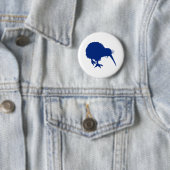 Blue Kiwi Ronde Button 5,7 Cm (In situ)
