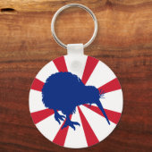 Blue Kiwi Sleutelhanger (Voorkant)