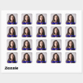 Blue Klas van 2024 Favor Zak Foto Sticker (Vel)