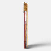 BLUE KNIGHT MEDIEVAL PARCHMENT MONOGRAM Case-Mate iPhone CASE (Achterkant / Links)