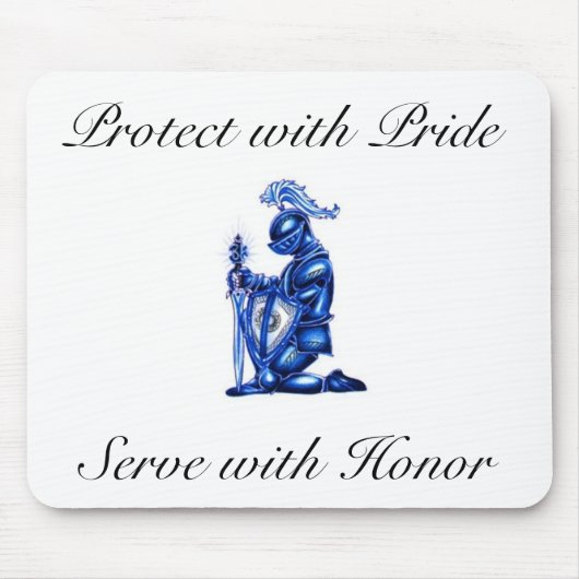 Blue Knight muis pads Muismat (Voorkant)
