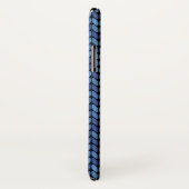 Blue Knit Pattern Case-Mate iPhone Case (Achterkant / rechts)