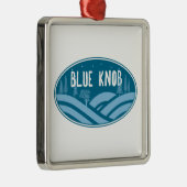 Blue Knob Pennsylvania Outdoors Metalen Ornament (Rechts)