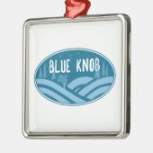 Blue Knob Pennsylvania Outdoors Metalen Ornament (Links)
