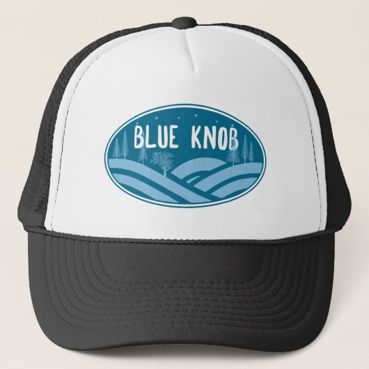 Blue Knob Pennsylvania Outdoors Trucker Pet (Voorkant)