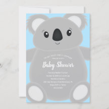 Blue Koala Beer Baby shower