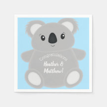 Blue Koala Beer Baby shower