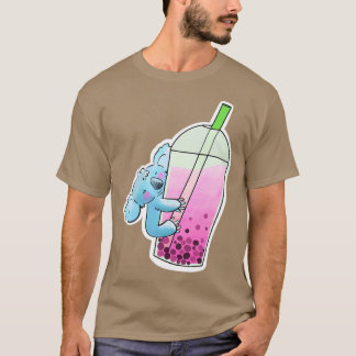 Blue Koala Loves Bubble Tea T-shirt