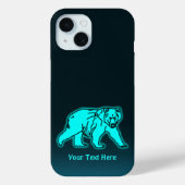 Blue Kodiak-Beer Case-Mate iPhone Case (Achterkant)