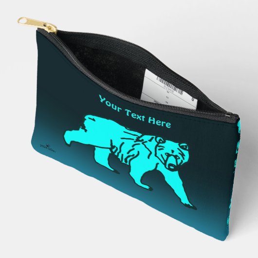 Blue Kodiak-Beer Etui (Open)