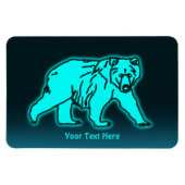 Blue Kodiak-Beer Magneet (Horizontaal)