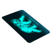 Blue Kodiak-Beer Magneet (Rechterzijde)