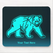 Blue Kodiak-Beer Muismat (Voorkant)