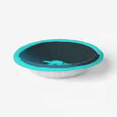 Blue Kodiak-Beer Papieren Kommen (Gebogen)