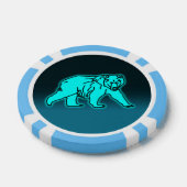Blue Kodiak-Beer Poker Chips (Enkel)