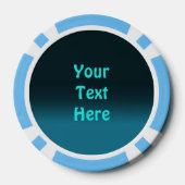 Blue Kodiak-Beer Poker Chips (Achterkant)