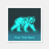 Blue Kodiak-Beer Servet (Voorkant)