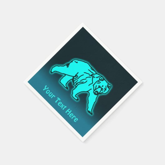 Blue Kodiak-Beer Servet (Hoek)