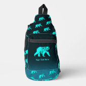 Blue Kodiak-Beer Sling Bag (Voorkant)