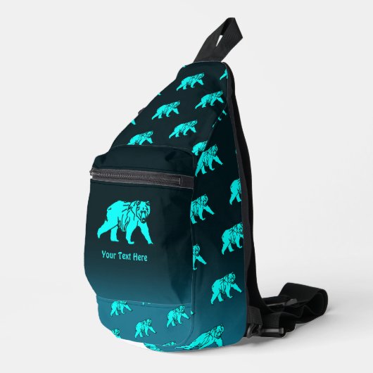 Blue Kodiak-Beer Sling Bag (Rechterhoek)