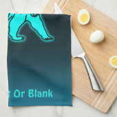 Blue Kodiak-Beer Theedoek (Quarter Fold)