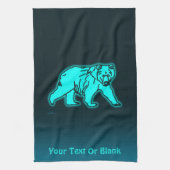 Blue Kodiak-Beer Theedoek (Verticaal)