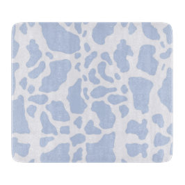Blue Koe Spots Animal Print Patroon Snijplank