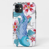 Blue Koi Fish Case-Mate iPhone Case (Achterkant)