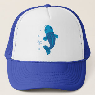Blue Koi Fish Trucker Pet