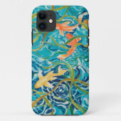 Blue Koi Pond Case-Mate iPhone Case (Achterkant)