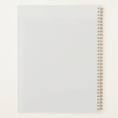 Blue Kolibrie Planner – Aanpasbaar Jaar (Achterkant)