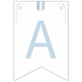 Blue Korean Doljanchi Happy Birthday Vlaggetjes (Derde vlag)