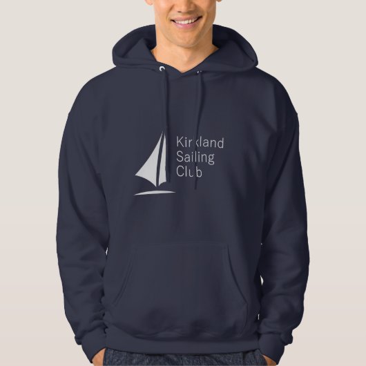 Blue KSC Logo Hoodie (Voorkant)