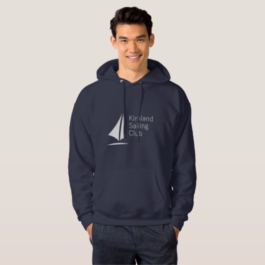 Blue KSC Logo Hoodie (Voorkant volledig)