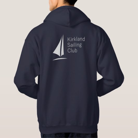 Blue KSC Logo Hoodie (Achterkant)