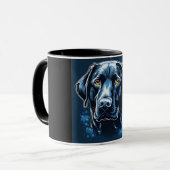 Blue Labrador Retriever Mok (Voorkant links)