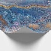 Blue Lace Agate Cadeaupapier (Hoek)