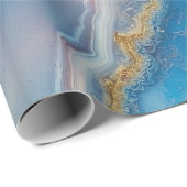Blue Lace Agate Cadeaupapier (Rol Hoek)