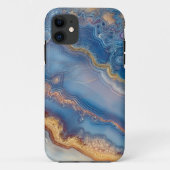 Blue Lace Agate Case-Mate iPhone Case (Achterkant)