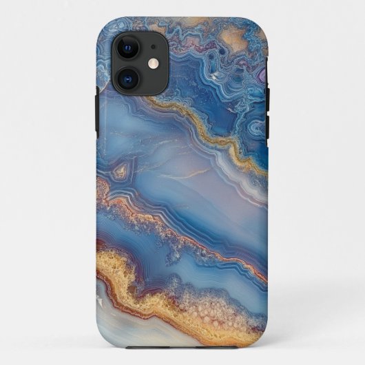Blue Lace Agate Case-Mate iPhone Case (Achterkant)